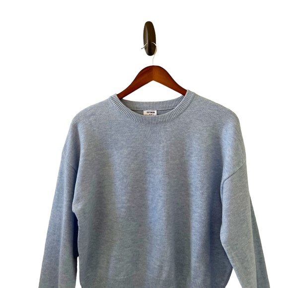 Cotton On NEW Cropped Baby Blue Sweater Size S - Picture 2 of 13